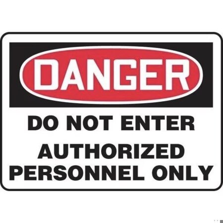 Accuform OSHA DANGER Safety Sign DO NOT SHMADM131VS SHMADM131VS